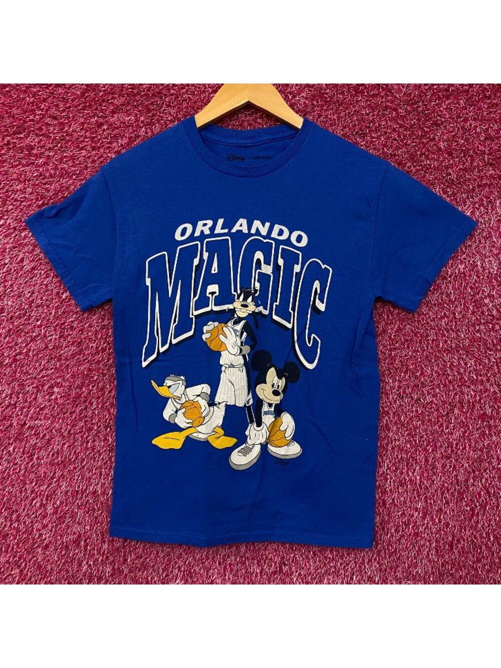 Junk Food Clothing Orlando Magic Disney Mickey Squad Graphic T-Shirt XS